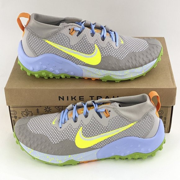 Nike Other - Nike Wildhorse 7 Gray Blue Green Men's Trail Running Shoes Sneakers CZ1856 004